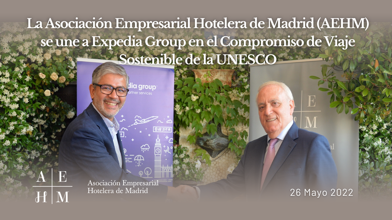 La Asociación Empresarial Hotelera De Madrid Aehm Se Une A Expedia Group En El Compromiso De